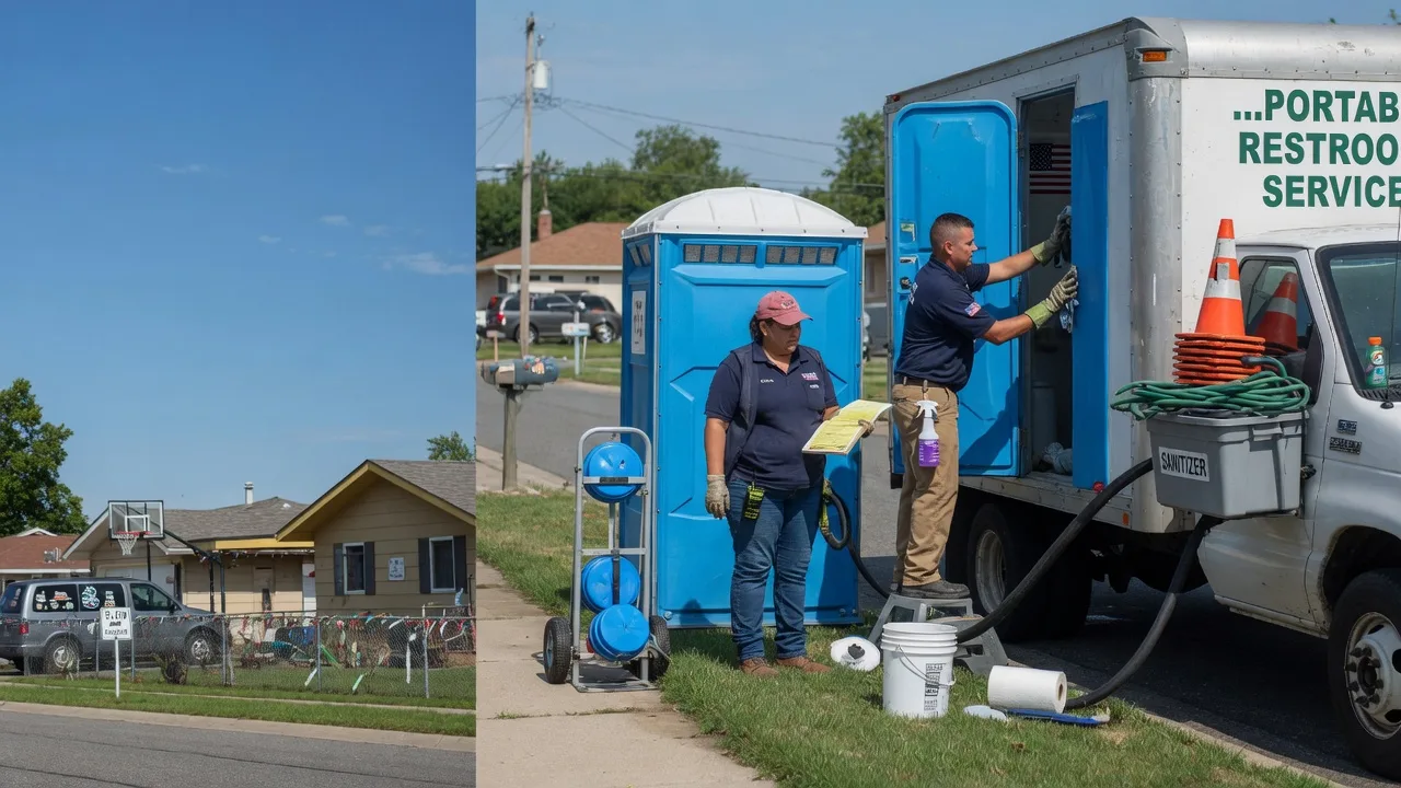 Portable Toilet Rental in Reading, PA near me